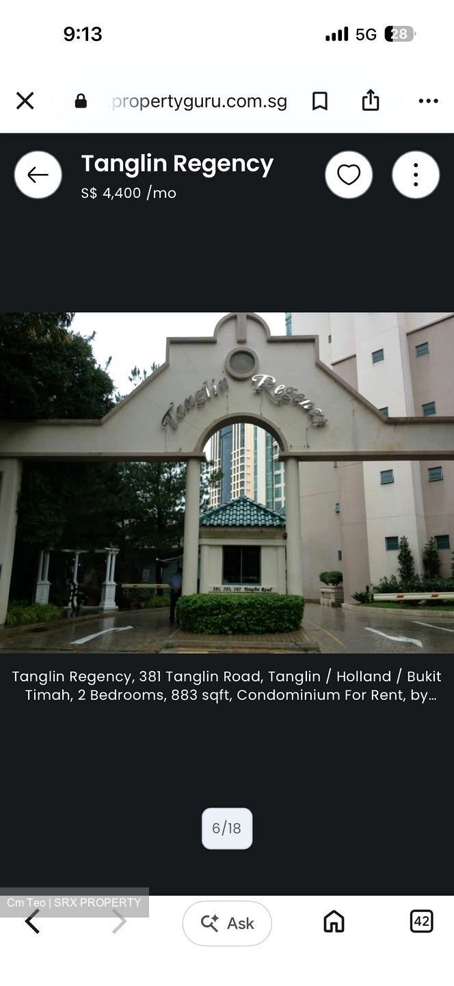 Tanglin Regency (D10), Condominium #613445581